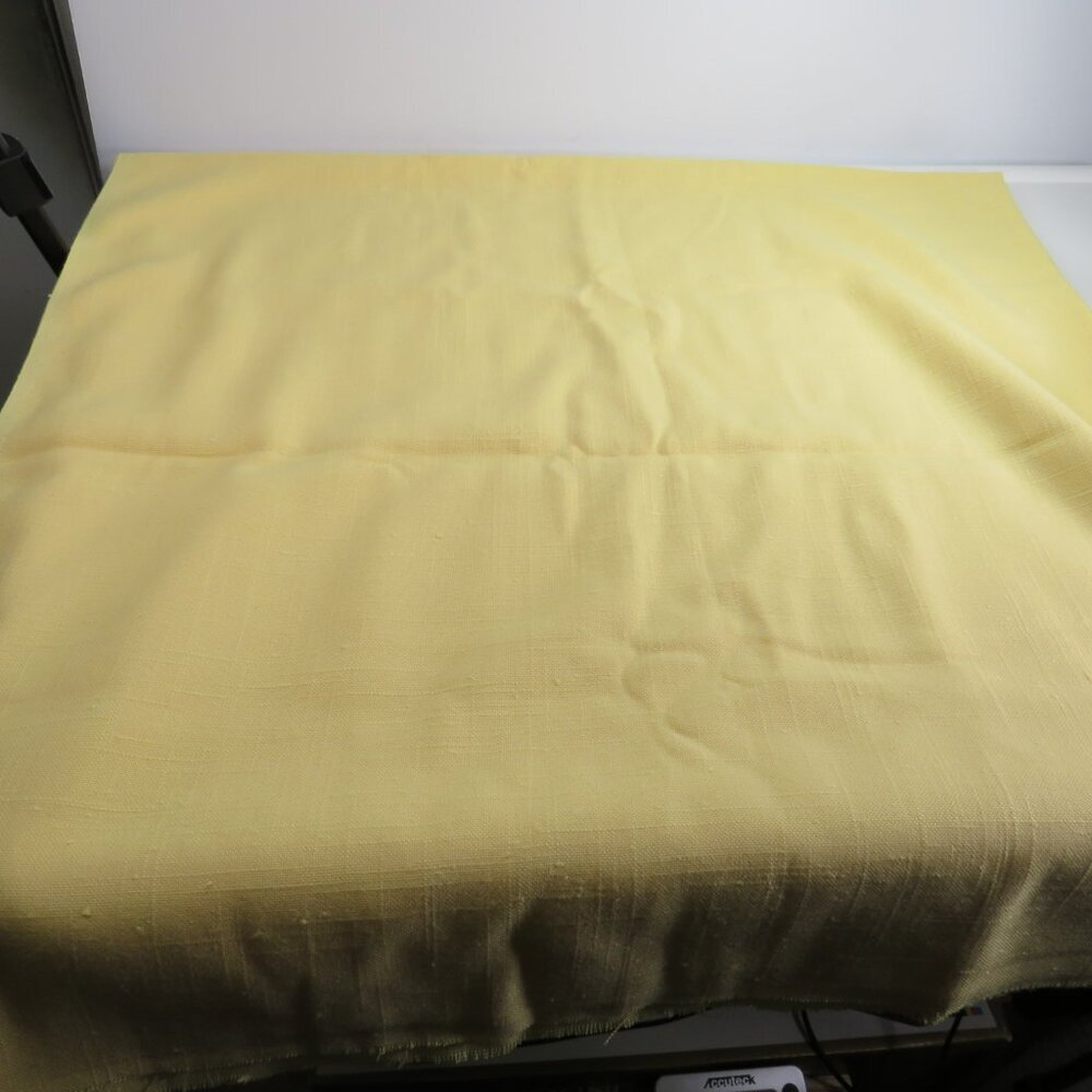 Golden Yellow Textured FABRIC  Polyester 44" wide 46" long (1yd 10in)